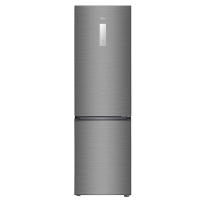 TCL 282 Litre 70/30 Freestanding Fridge Freezer - Stainless Steel