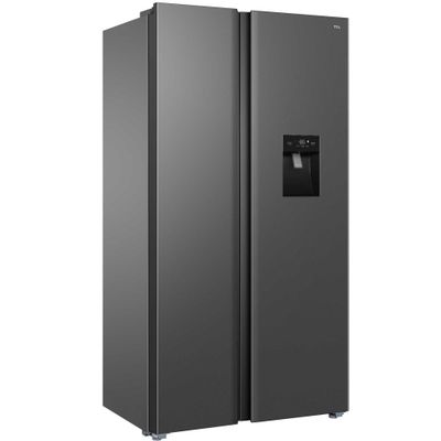 TCL 503 Litre Side-by-Side American Fridge Freezer - Grey