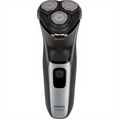 PHILIPS Series 3000 S3143/00 Wet & Dry Rotary Shaver - Silver, Black,Silver/Grey