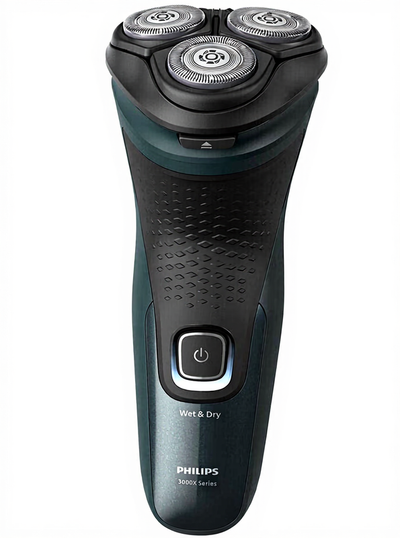 PHILIPS 3000X Series X3052/00 Wet & Dry Rotary Shaver - Dark Forest Green, Green