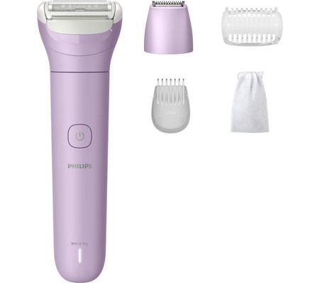 PHILIPS 6000 Series BRL138/00 Wet & Dry Foil Lady Shaver - Purple, Purple