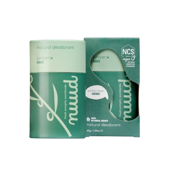 Nuud Natural Juniper x Mint Stick Vegan Deodorant - 45gr - Image 1