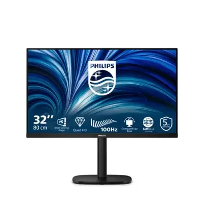 Philips 3000 series 32B2N3500/00 computer monitor 80 cm (31.5") 2560 x 1440 pixels Quad HD LCD Black - Thumbnail 2