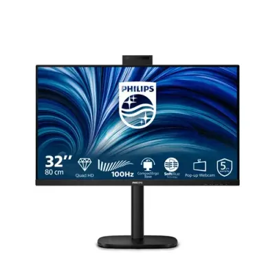 Philips 3000 series 32B2U3601H/00 computer monitor 80 cm (31.5") 2560 x 1440 pixels Quad HD LCD Black - Thumbnail 2