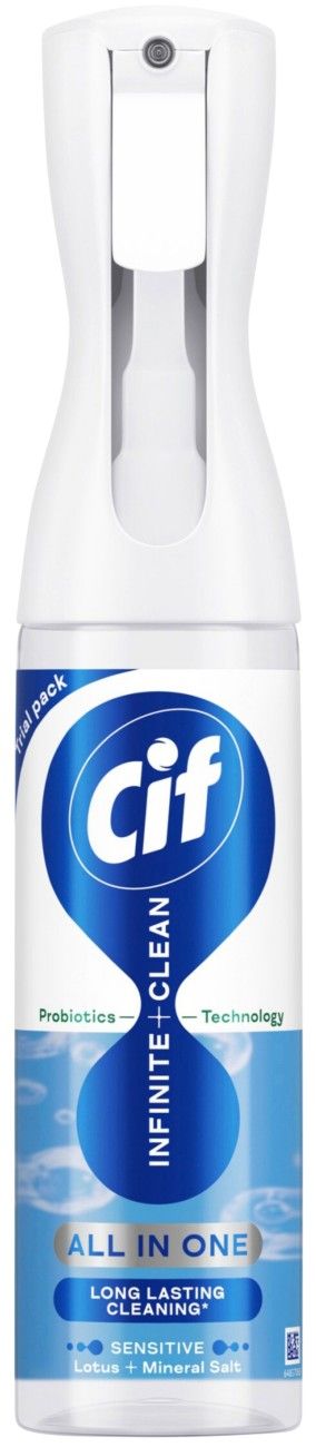 Cif Infinite Spray 250ml - Lotus and Mineral Salt - Image 1