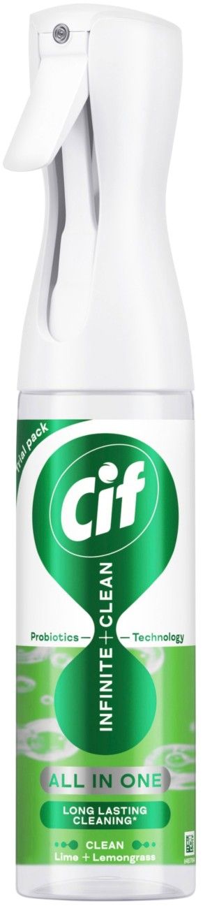Cif Infinite Spray 250ml - Lime and Lemongrass - Image 1