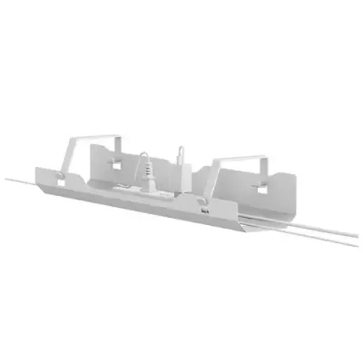 Neomounts ADS07-122WH Cable tray - screw-mounted - universal - Thumbnail 2