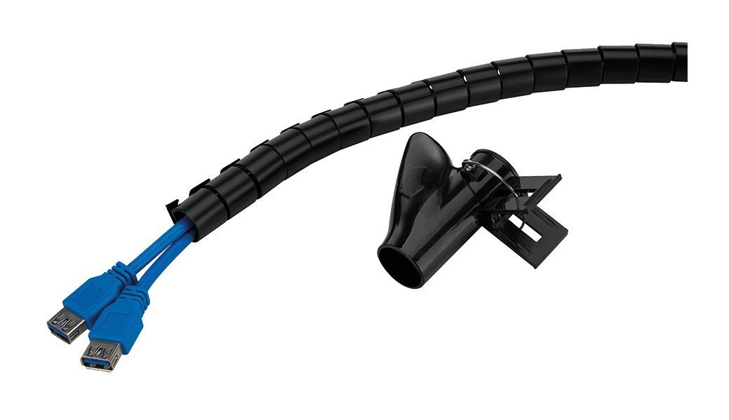 Neomounts ADS06-141BL Cable sleeve - for 1-4 cables - universal - Image 1