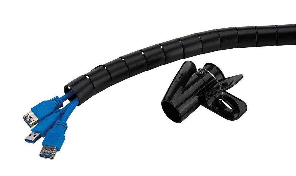 Neomounts ADS06-142BL Cable sleeve - for 1-5 cables - universal - Image 1