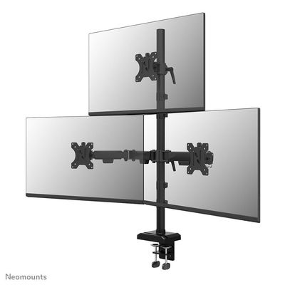 Neomounts DS60-600BL2-1 Triple monitor arm 10-32" - Thumbnail 2