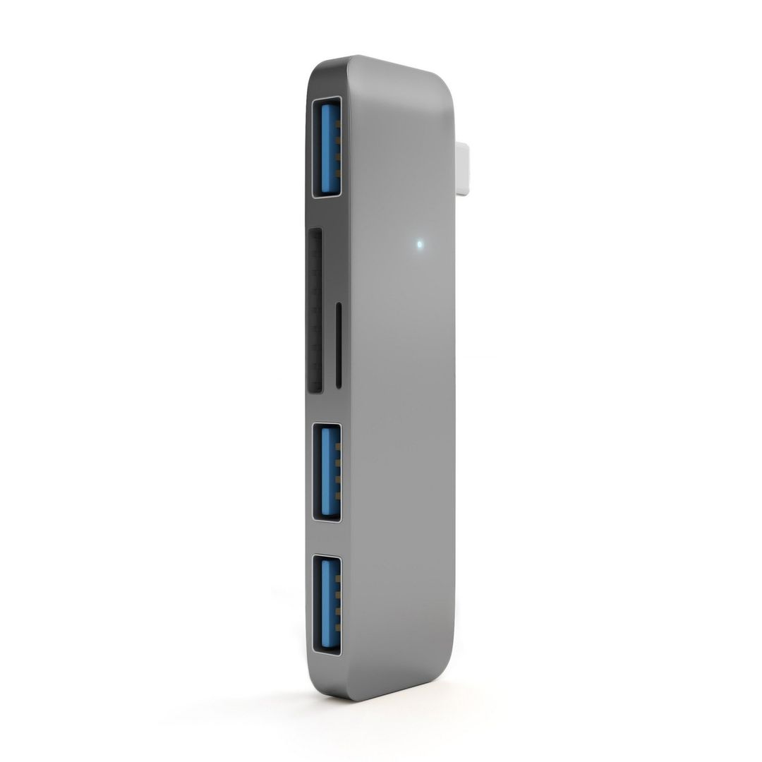 Satechi ST-TCUHM laptop dock/port replicator USB 3.2 Gen 1 (3.1 Gen 1) Type-C Silver - Image 1