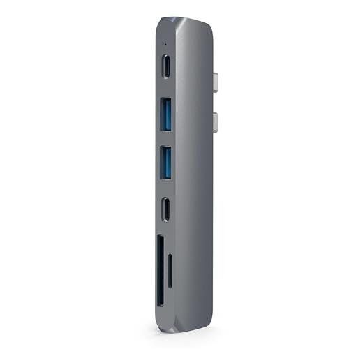 Satechi ST-CMBPM laptop dock/port replicator USB 3.2 Gen 1 (3.1 Gen 1) Type-C Grey - Image 1
