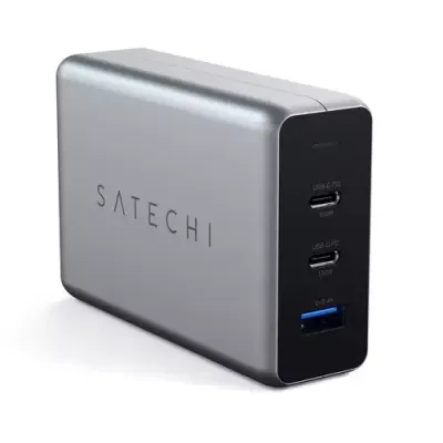Satechi ST-TC100GM-EU mobile device charger Universal Grey AC Auto - Thumbnail 2