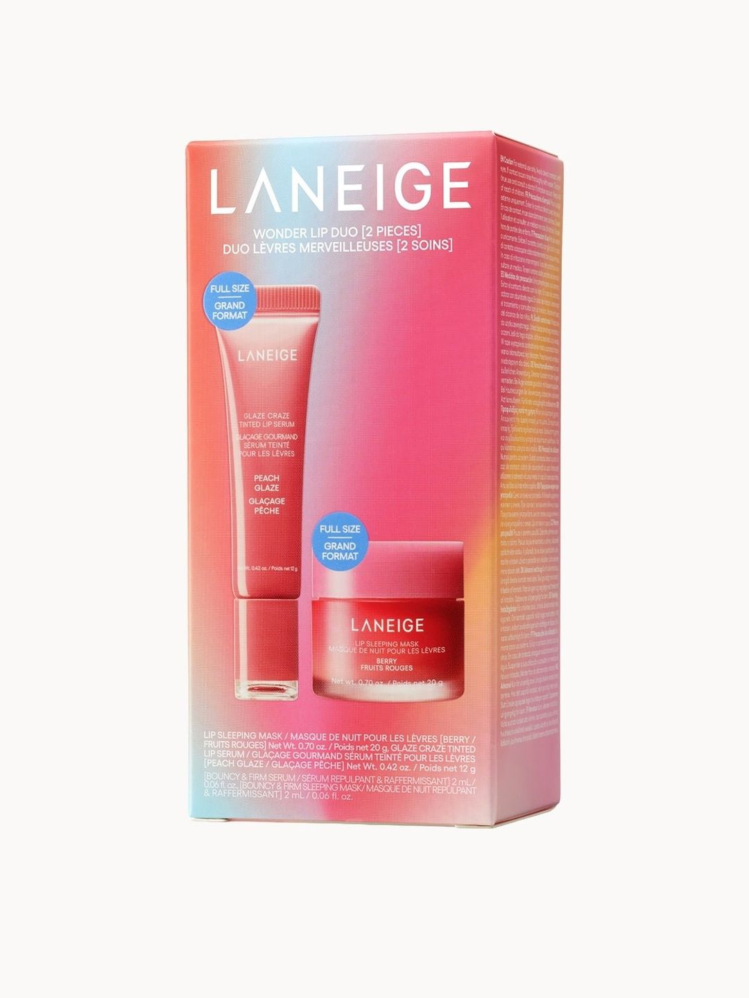 LANEIGE Wonder Lip Duo (Worth £40) - Image 1
