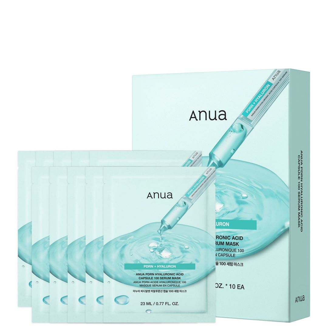 Anua PDRN Hyaluronic Acid Capsule 100 Serum Mask 23ml - Image 1
