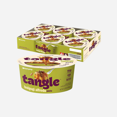 Samyang Tangle Creamy Bulgogi Flavour Pasta Big Bowl (6 Pack) - Thumbnail 2