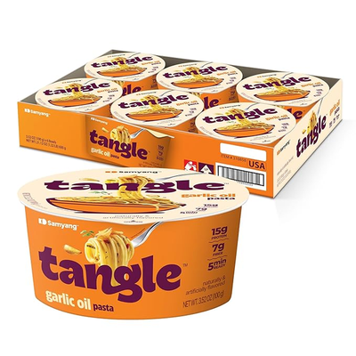 Samyang Tangle Garlic Oil Pasta Big Bowl (6 Pack)