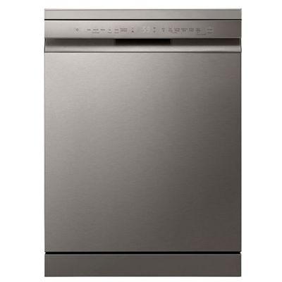 LG DF355FP 60cm QuadWash Freestanding Dishwasher - STAINLESS STEEL