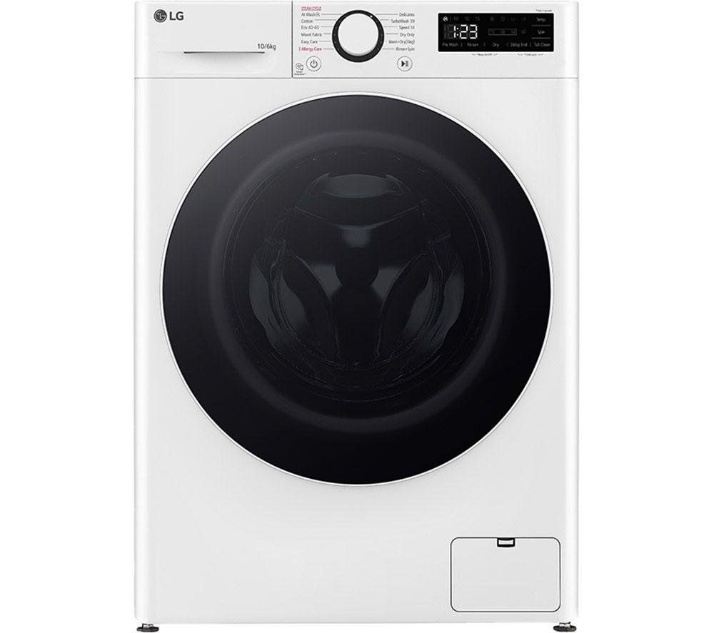 LG FWY706WWTN1 10kg/6kg TurboWash Steam Washer Dryer - WHITE - Image 1