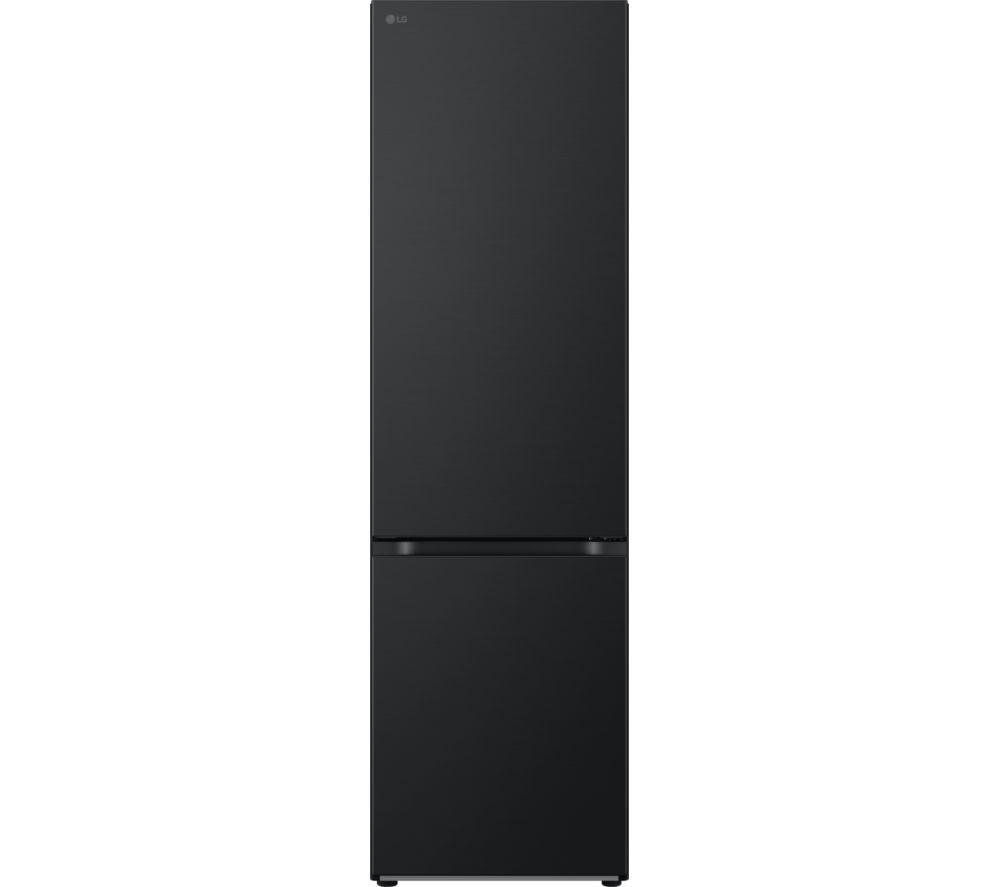 LG GBV5240CEP 60cm Frost Free Fridge Freezer - MATTE BLACK - Image 1