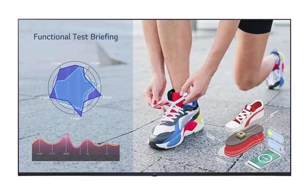 LG 50UL3J-M.AEK Signage Display Digital signage flat panel 127 cm (50") LCD Wi-Fi 400 cd/m 4K Ultra HD Blue WebOS 16/7