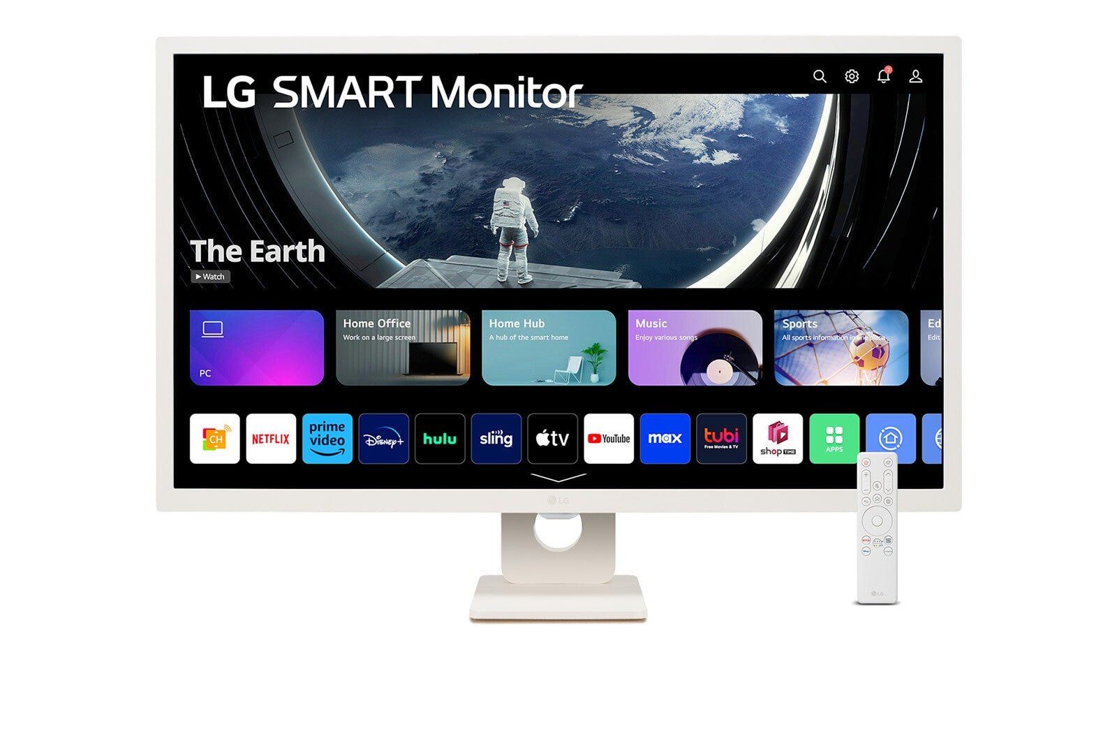 LG SMART Monitor 32SR50F-W - Image 1