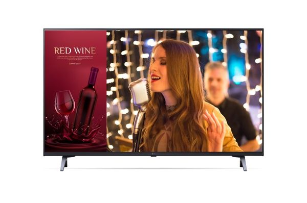 LG 50UN640S Signage Display Digital signage flat panel 127 cm (50") Wi-Fi 300 cd/m 4K Ultra HD Blue WebOS