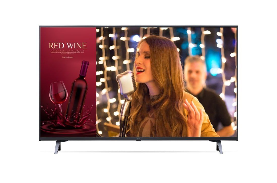 LG 55UN640S Signage Display Digital signage flat panel 139.7 cm (55") Wi-Fi 300 cd/m 4K Ultra HD Blue WebOS - Image 1