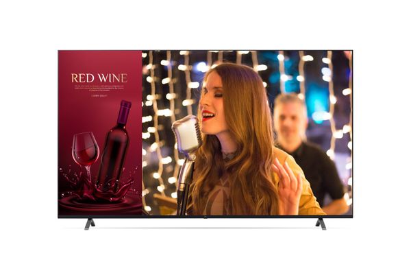 LG 86UN640S Digital signage flat panel 2.18 m (86") LCD Wi-Fi 330 cd/m 4K Ultra HD Blue WebOS - Thumbnail 2