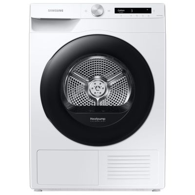 SAMSUNG Series 5 AI Energy DV90T5240AW/S1 WiFi-enabled 9 kg Heat Pump Tumble Dryer - White, White