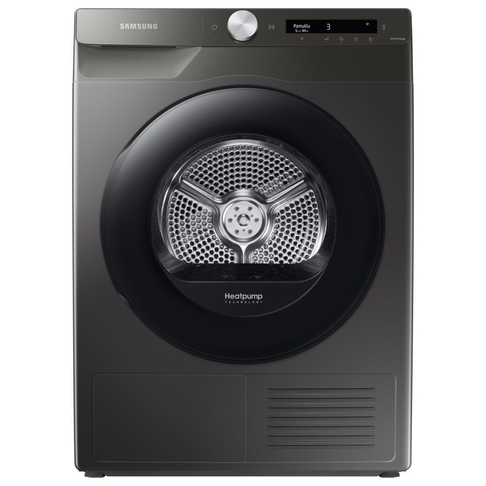 SAMSUNG Series 5 AI Energy DV90T5240AN/S1 WiFi-enabled 9 kg Heat Pump Tumble Dryer - Graphite, Silver/Grey - Image 1