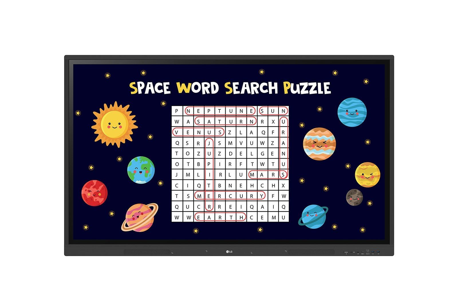LG 75 IPS UHD Multi Touch CreateBoard with Android 11 OS Wireless & Bluetooth Built-in whiteboarding software - Image 1