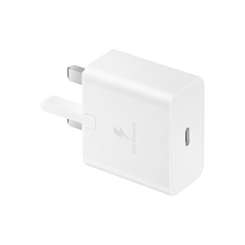 Samsung 15W Adaptive Fast Charger (with C to C Cable) Smartphone White USB Fast charging Indoor - Image 1