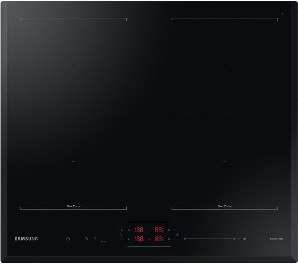 SAMSUNG NZ64B5066KK/U1 59 cm Electric Induction Smart Hob - Black, Black - Image 1