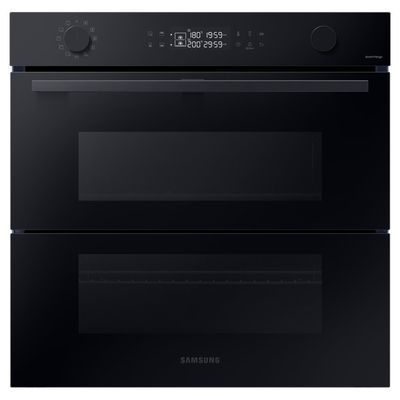 SAMSUNG Series 4 Dual Cook Flex NV7B45305AK/U4 Electric Smart Oven - Clean Black, Black