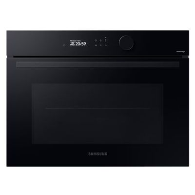 SAMSUNG Bespoke Series 4 NQ5B5763DBK/U4 Built-in Compact Combination Microwave - Black, Black