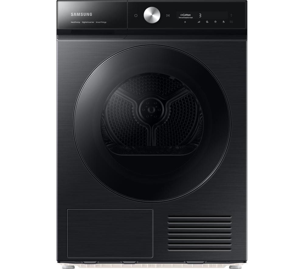 SAMSUNG Bespoke Series 8 AI Energy DV90BB9445GB/S1 WiFi-enabled 9 kg Heat Pump Tumble Dryer - Black, Black - Image 1
