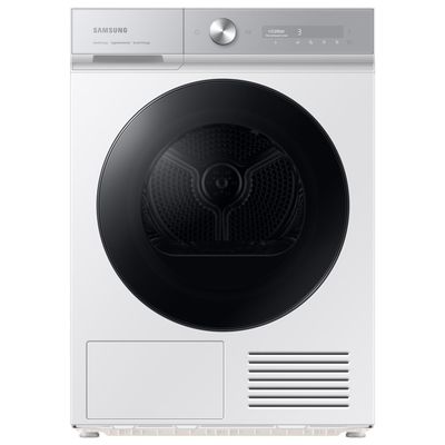 SAMSUNG Series Bespoke Series 8 AI Energy DV90BB9445GH/S1 WiFi-enabled 9 kg Heat Pump Tumble Dryer - White, White