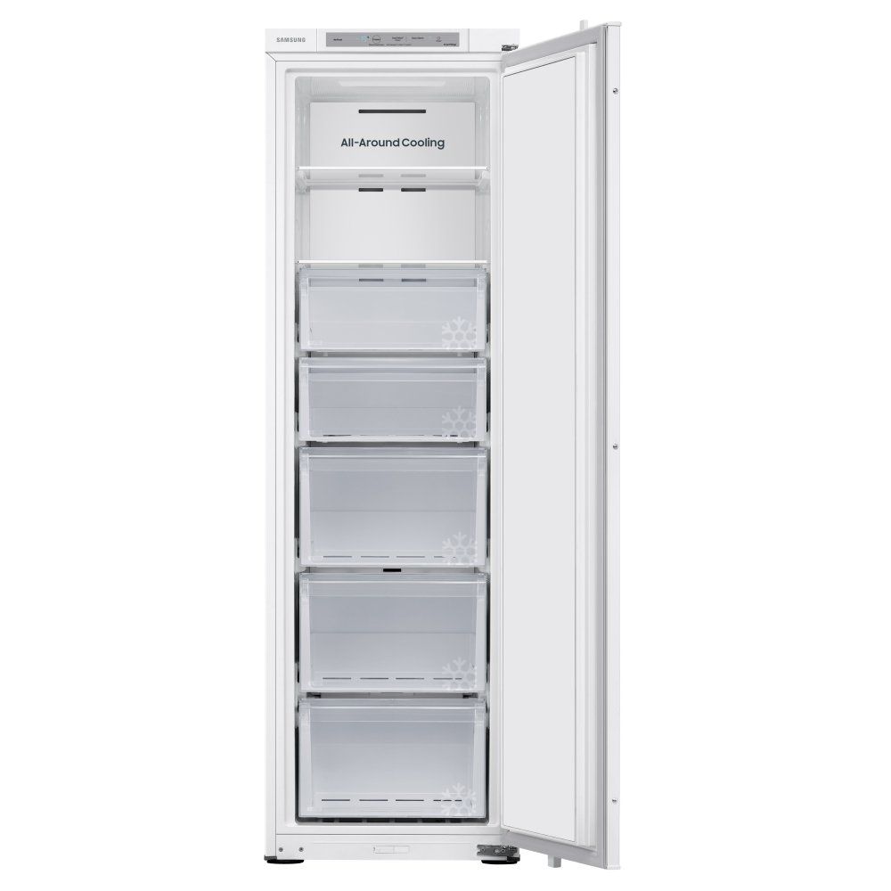 SAMSUNG SpaceMax BRZ22600EWW/EU Integrated Tall Freezer - Sliding Hinge, White - Image 1