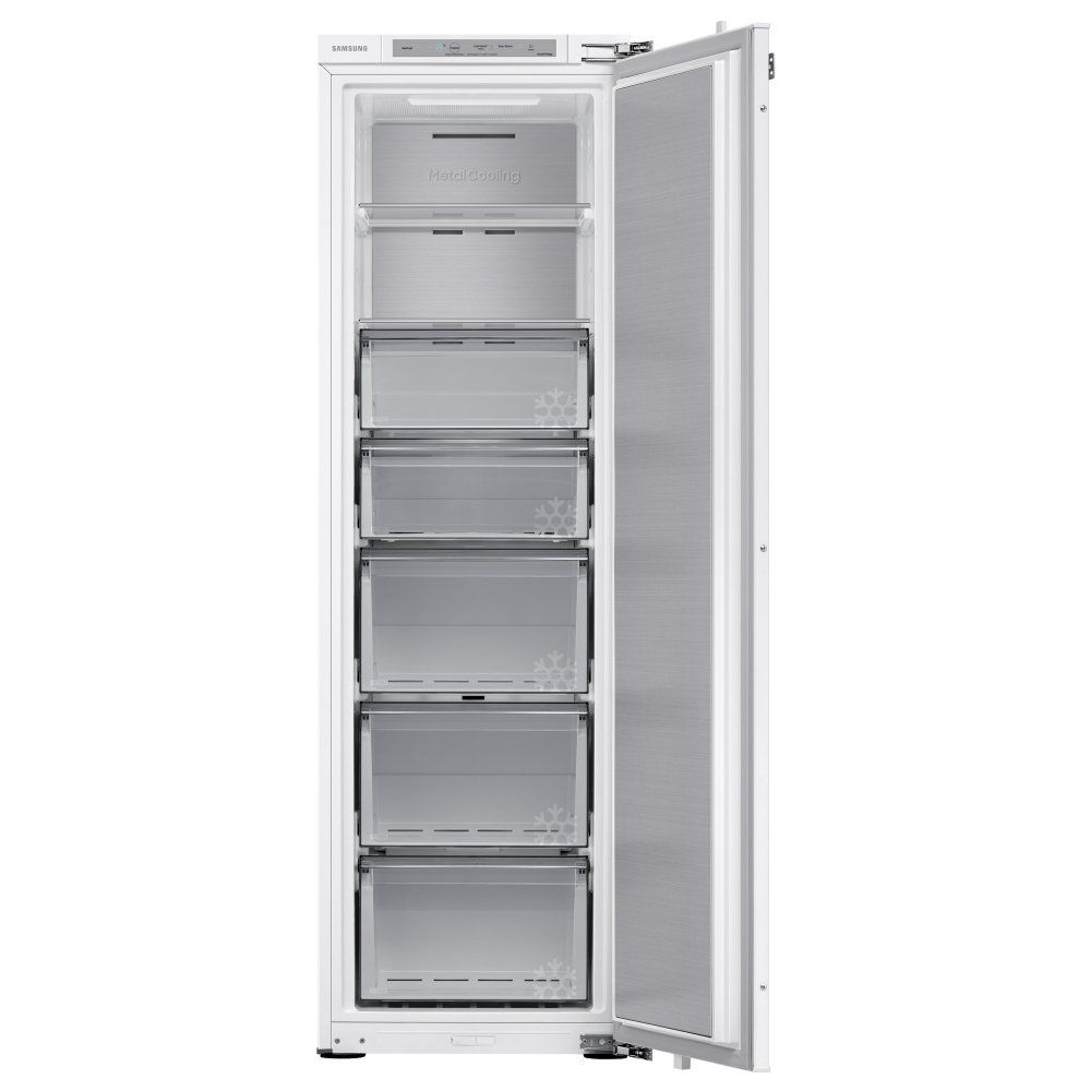 SAMSUNG SpaceMax BRZ22720EWW/EU Integrated Tall Freezer - Fixed Hinge, White - Image 1