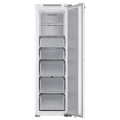 SAMSUNG SpaceMax BRZ22720EWW/EU Integrated Tall Freezer - Fixed Hinge, White