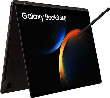 Samsung Galaxy Book3 360 NP730QFG-KA1UK laptop Intel® Core™ i5 i5-1340P Hybrid (2-in-1) 33.8 cm (13.3") Touchscreen Full HD 8 GB LPDDR4x-SDRAM 256 GB SSD Wi-Fi 6E (802.11ax) Windows 11 Home Graphite