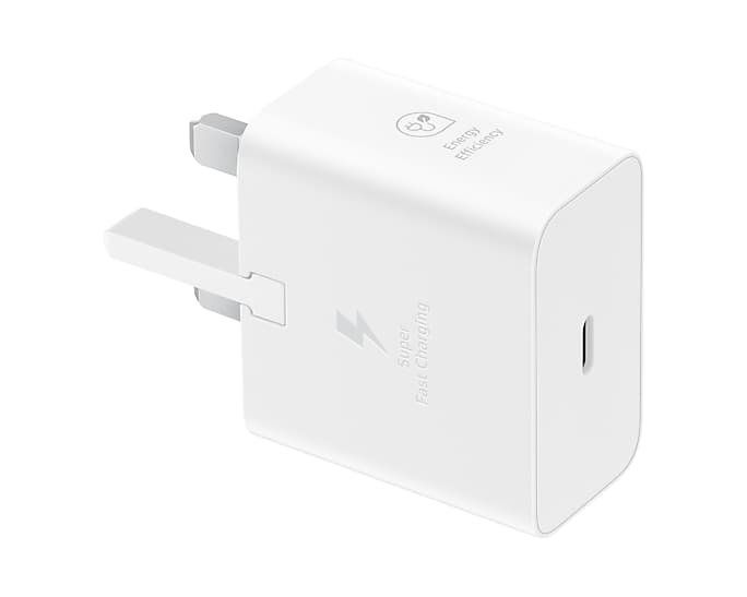 Samsung EP-T2510XWEGGB mobile device charger Universal White USB Fast charging Indoor - Image 1