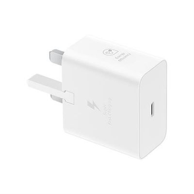Samsung EP-T2510NWEGGB mobile device charger Universal White USB Fast charging Indoor