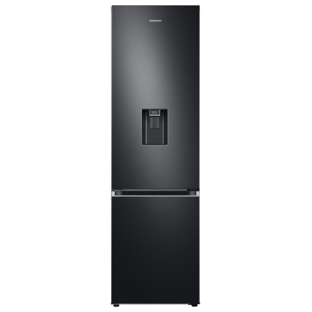 SAMSUNG Series 6 SpaceMax RB38C636DB1/EU Smart 70/30 Fridge Freezer - Black Stainless, Black - Image 1