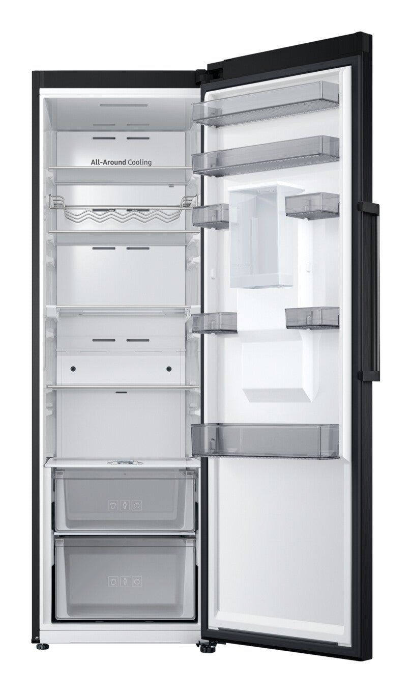 SAMSUNG Bespoke SpaceMax RR39C7DJ5B1/EU Smart Tall Fridge - Stainless Black, Stainless Steel - Image 1