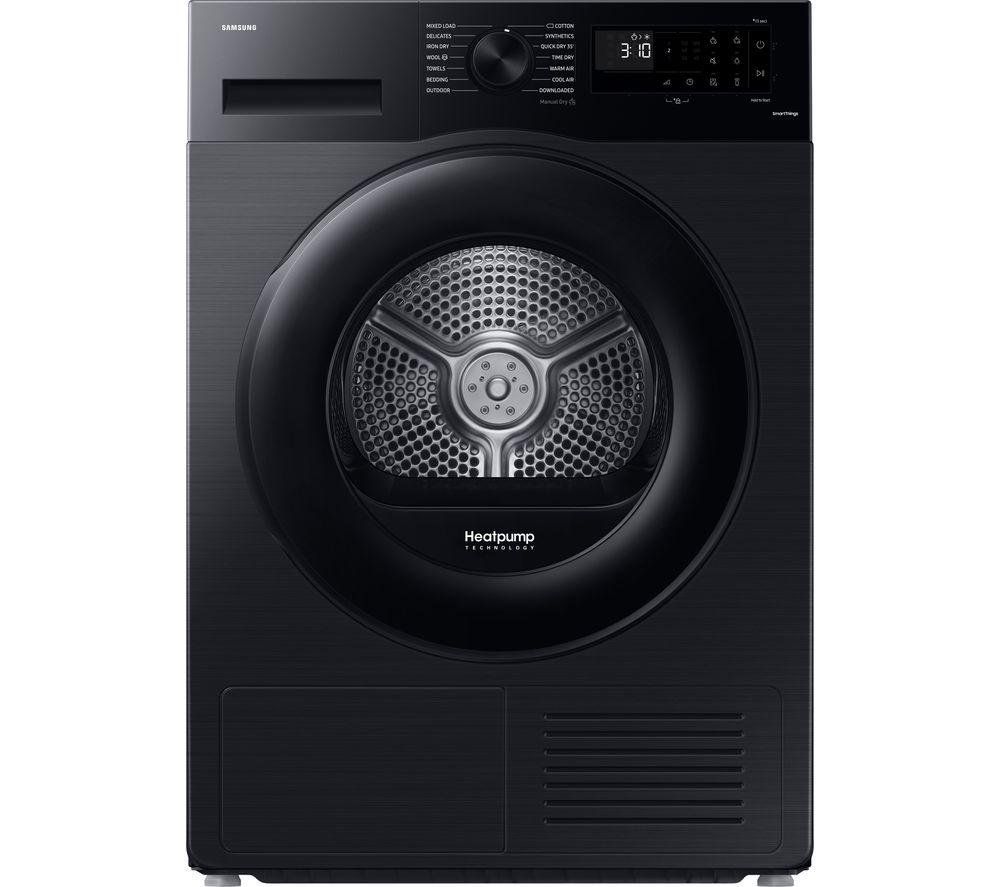SAMSUNG Series 5 AI Energy DV80CGC0B0ABEU 8 kg Heat Pump Tumble Dryer - Black, Black - Image 1