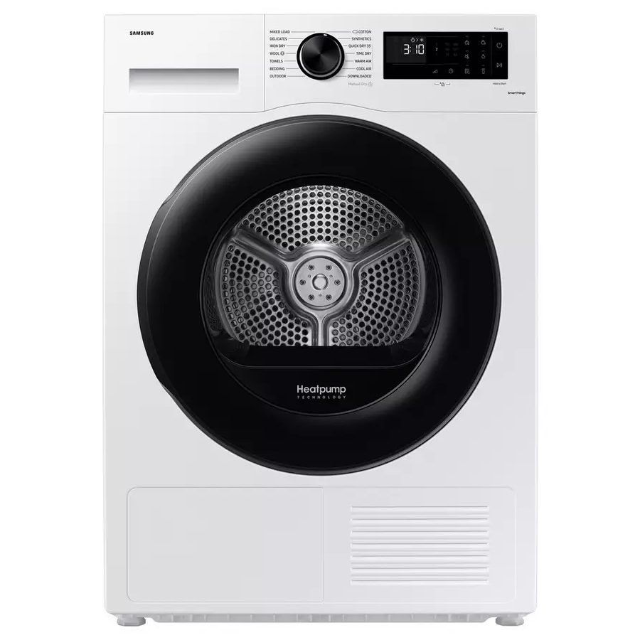 SAMSUNG Series 5 AI Energy DV80CGC0B0AEEU 8 kg Heat Pump Tumble Dryer - White, White - Image 1