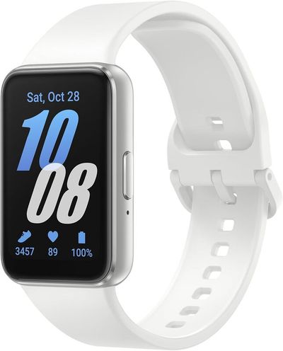 Samsung Galaxy Fit3 4.06 cm (1.6") AMOLED 40 mm Digital 256 x 402 pixels Touchscreen Silver - Thumbnail 2