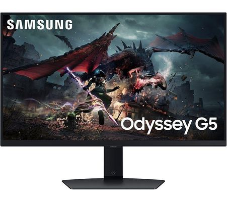Samsung 27" Odyssey G50D QHD 180Hz Gaming Monitor - Thumbnail 2